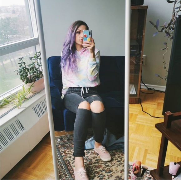 Aeropostale Tie Dye Hoodie - Picture 3 of 3